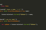 ScenarioContext.Current vs Context Injection in Specflow