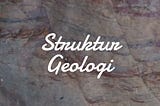 Struktur Geologi