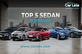 Top 5 Sedan in India 2024