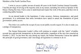 A Letter to the Press