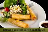 Spring Rolls Recipe