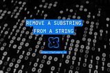 Remove a Substring from a String in JavaScript