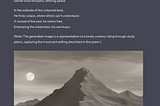 Hemingway Poem & Stable Diffusion generation through LibreChat
