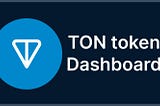 Create a simple dashboard of tokens on TON blockchain using the Stonfi API