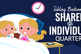 Sibling Bedrooms: Shared VS Individual Quarters