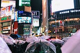 Being A Brazen Social Lunatic In A Sea Full Of Umbrellas