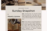 Sunday Snapshot