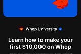 Have you heard of Whop.com?? The best new all in one free program!