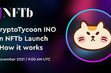 CryptoTycoon launches 2️⃣ SR rating NFTs with NFTb