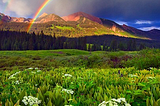 Double Rainbow, The Rocky Mountains, Colorado