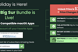 BigSur Mac App Bundle: QuartzCode, Spotless, DriveDx, Mate Translate, Screens, Pulltube, BetterZip…