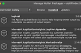 Using Application Insights and Log4Net with .NET Core 3.1 Worker Services