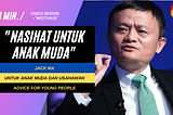 Jack Ma | Nasihat Untuk Anak Muda | Untuk Anak Muda Dan Usahawan | Advice To Young People.