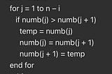 Big O Notation when first for loop is “for i = 1 to n” and secoond loop is “for j = 1 to n — i” is…