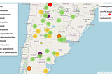 Mapping renewable power plants in Argentina — Dynamic SVG marker creation in folium
