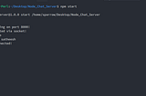 Simple Chat Server Using Nodejs & Socket.io