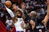 Rising from the Ashes: Lakers and Heat Surging Towards the NBA Playoffs