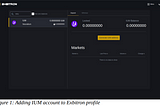 How to add Neuralium (IUM) Account to Exbitron
