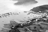 Map showing 38 years of landscape change in Hong Kong