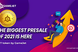 #GAMEJET 100X NFT $JET TOKEN PRESALE COMING SOON!