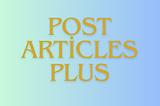Post Articles Plus