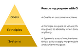 Writings at Cal #2: Goals, Principles, Systems