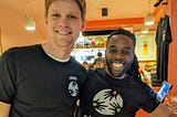 portrait of Freddie and Emeka