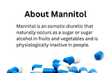 About Mannitol