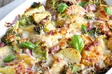 Vegetable gratin
