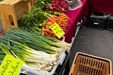 A look at the fresh produce the Beacon Farmers Market has to offer