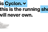 The Cyclon — A shoe-subscription