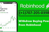 Why Can’t I Withdraw Money from Robinhood After Selling?