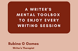 Writers! You Must Have This Toolbox To Help You Enjoy Every Writing Session.