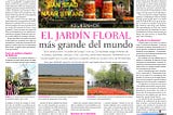 The Chilean Magazine ‘Revista de Domingo”:  All photos for the reportage “El Jardín Floral más grande del mundo” were taken by me.