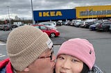 Trip With Little Couple in IKEA