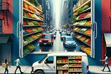 How can e-groceries be made a profitable business model?