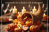 The Power of Thanks: Cultivating Gratitude for a Richer Life (and Business!) This Thanksgiving