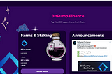 BitPump — Combines the best features of centralized (CEX) and decentralized (DEX) trading, and…