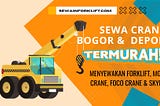 TLP/WA 081222555757 Penyewaan Crane di Cihideung Udik Kabupaten Bogor Handal, Harga Jauh Lebih…