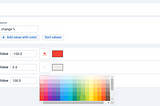 How to create a custom color config for the ChartsWatcher Stock Scanner