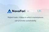 Digital trade: 4 Ways in which marketplaces can promote sustainability