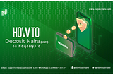 A Complete Guide on How to Deposit Fiat on NaijaCrypto