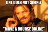 Online Teaching: