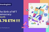 「The Birth of NFT Democracy」is still in SUBSCRIPTION, and its value has TRIPLED!!!