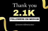 How to get more than 2K followers in 7 months