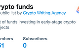 Crypto Funds Twitter List