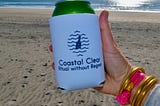 Enjoying an Alcohol Free IPA, image provided by Coastal Clear.