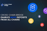 Cross-Chain Bridge enables NEXO deposits from all chains