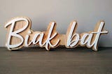 Nombres de madera personalizados