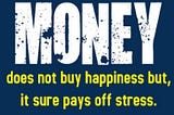 Stress in money